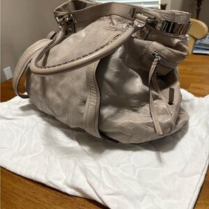 Jill Stuart Taupe Satchel Bag
